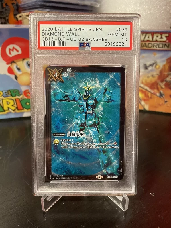 2020 Battle Spirits Gundam Warriors of Space Diamond Wall PSA 10