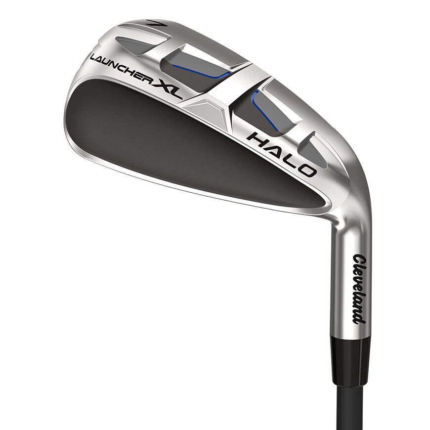 Cleveland Golf Launcher XL Halo Irons (Individual) Men's RH Steel R-flex
